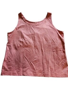 LL BEAN Women's Dusty Pink Tank Top